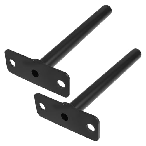 Abaodam Soporte de Pared para Discos de Pesas 2 Piezas Barra de Montaje 25 CM Organizador de Almacenamiento para Gimnasio Equipo Fitness Resistente y Compacto para Entrenamiento