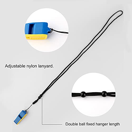 Silbato portátil profesional para árbitro con cordón ajustable miniatura 2