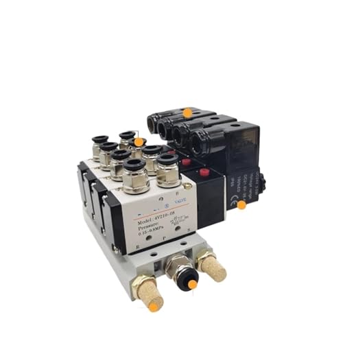 Électrovanne pneumatique 4V210-08 à commutation rapide 24V