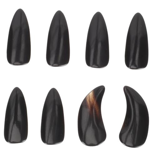 Levemolo 8pcs Guzheng Nails Child Tool Dulcimer Accessories Nail Picks String Instrument Practice