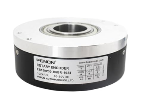 Encodeur rotatif Elco 1024 points avec arbre creux de 30mm pour signal stable