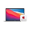 2020 Apple MacBook Air Laptop: Apple M1 Chip, 13” Retina Display, 8GB RAM, 256GB SSD Storage, Backlit Keyboard, FaceTime HD Camera, Touch ID. Works with iPhone/iPad; Space Gray with AppleCare+ (3 Years)