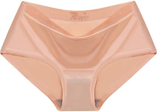 ITAYAX Plus Size Stretchy Soft Underwear for Women Frozen Silk Seamless Panties with Silky Tactile Touch - Image 5