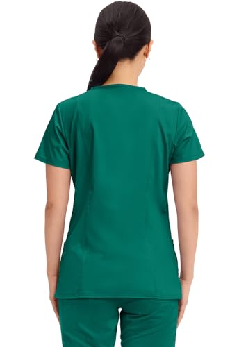 Image of Cherokee Medical Women's Scrub Top V-Neck Modern Classic Fit with 3 Pockets, Ultra Soft and 2-Way Stretch Fabric - WW620