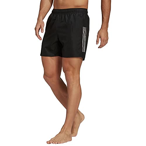 Adidas MID3S CLX SL, Costume da Nuoto Uomo, Black