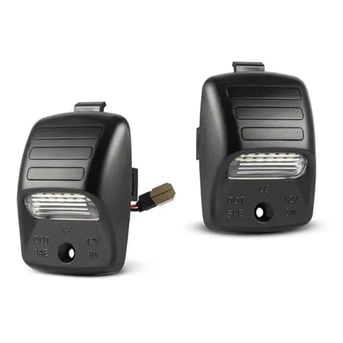 Luces matrícula LED de repuesto para Toyota Tundra accesorios matrícula lámpara trasera 2 unidades