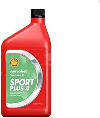 AeroShell Oil Sport Plus 4 Light Sport Aircraft Oil - Liter Bottle