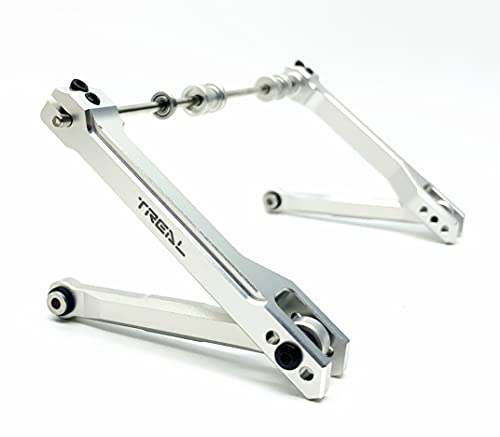 Treal Aluminio 7075 Barra estabilizadora torsional trasera para RBX10 Ryft (Plata)