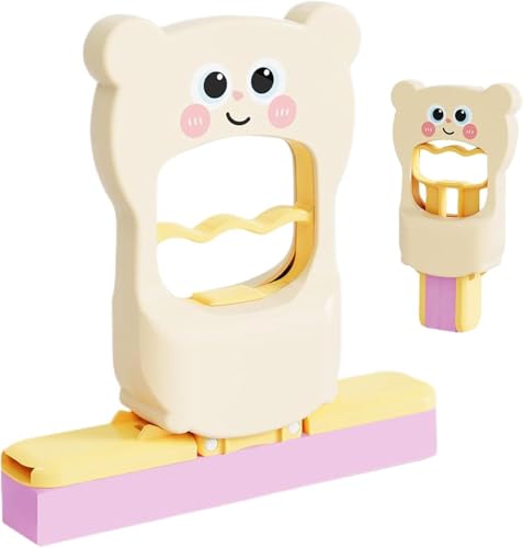 Image of New Portable Cute Design Mini Mop | Self-Wringing Mechanism - Washable & Reusable Microfiber Sponge pad for Kitchen, Bathroom, Glass, Living Room