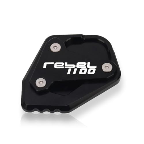 Extension béquille moto Rebel CMX1100 pour stationner sur herbe et gravier en roadtrip