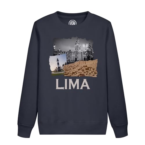 Sweatshirt enfant Lima Pérou robuste contre le froid dans la cour