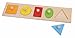 Fat Brain Toys Geometry Puzzle - Let's Learn Shapes! Wooden Puzzle Baby Toys & Gifts for Ages 1 to 2