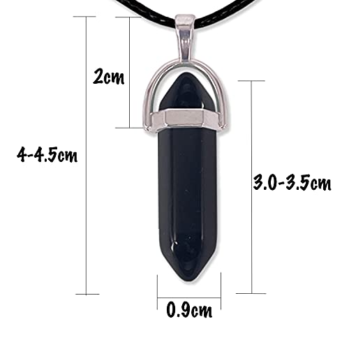 Ciondolo in pietra naturale a forma di punta