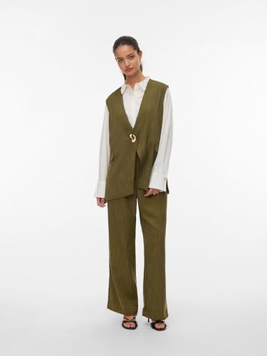 Pantalon Vmkylan Hw confortable pour silhouette élancée