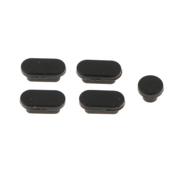 CALANDIS™ 2xSilicone Dust Stopper Dustproof Plug USB Earphone Port Cap for MacBook Black | Computers/Tablets & Networking | Laptop & Desktop Accessories | Keyboard Protectors-image-5