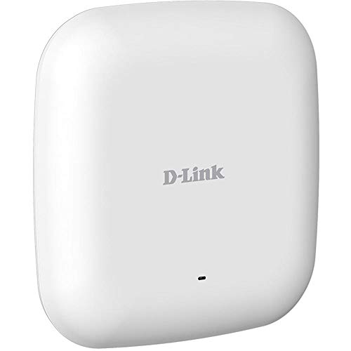 Image of D-Link AC1300 Wave 2 Dual-Band PoE Access Point, Stand-alone or Remote Software Managed (Nuclias Connect), Gigabit Port, Wall or Ceiling Mount, Supports 802.3af PoE, WiFi Bridge Mode (DAP-2610) White