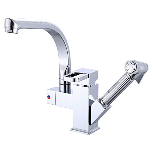 Alle Kupfer küchenarmatur ausziehbarer Wasserhahn waschen gemüse Becken Wasserhahn multifunktions Druck sprühhahn