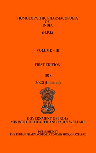 Indian Pharmacopoeia 2020: Vol. 3 (English Edition) - Commission, Indian Pharmacopoeia 