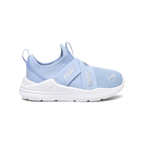 PUMA Toddler Boys Wired Run Flash Slip On Sneakers Shoes - Blue - Size 4 M