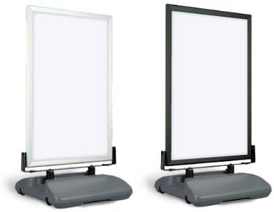 WindMaster Poster Stand, Color=Black