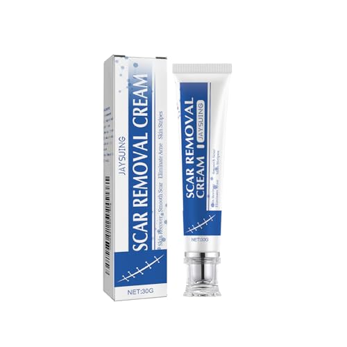Crema Cicatrizante - Cicatrices Acne Crema de Eliminación, Piel Lisa, Crema de Reparación de la Piel Facial, Usada para la Hiperplasia Cicatricial y Alisar las Cicatrices (#1)