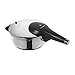 WMF Perfect Premium Autocuiseur à Induction 3 l, autocuiseur 22 cm, Acier Inoxydable Cromargan Poli, 2 Niveaux de Cuisson, Bouton Rotatif Tout-en-Un