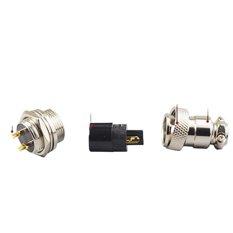 Conector GX16 Dorado Aeronáutico 5 Sets 7 Pines miniatura 4