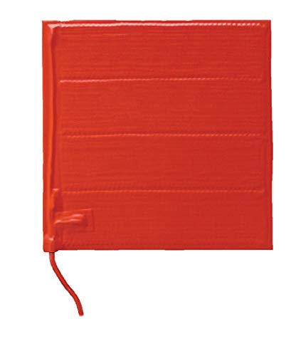 BriskHeat SRL18181 SRL Silicone Rubber Heating Blanket, Square, 120V, W x L: 18 x 18-Inch