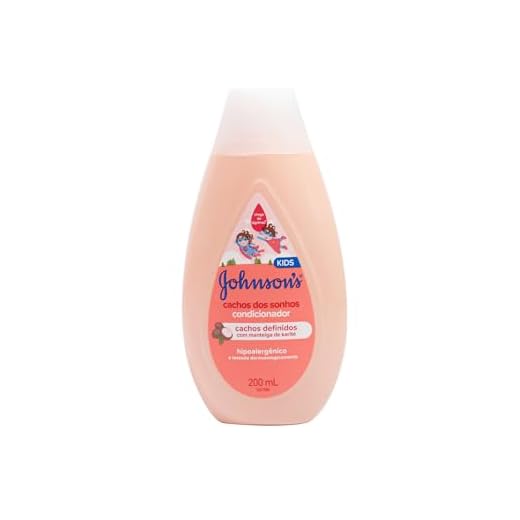 Johnson's Baby Condicionador Infantil Para Cabelos Cacheados Cachos Dos Sonhos,200ml