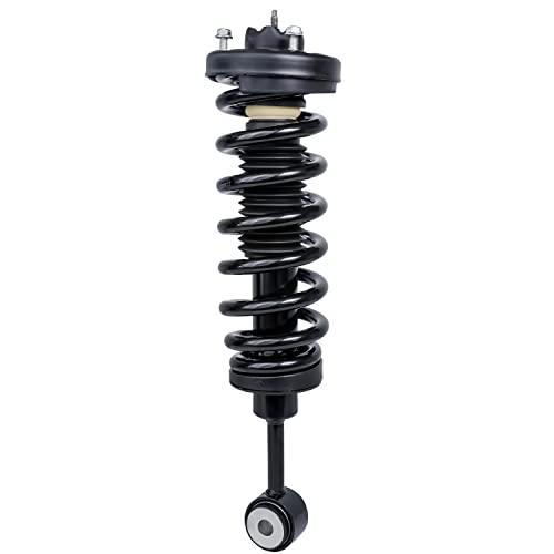 Image of Detroit Axle - 2 Front Ready Struts for 2003-2006 Ford Expedition Lincoln Navigator 2004 2005 Complete Struts with Coil Spring Assembly Front Pair Strut Shock Set Replacement