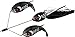 River2Sea Double Plopper Buzzbait Larry Dahlberg Topwater Bass Lure (Loon 12)