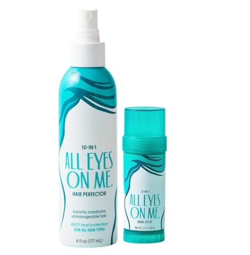 Your Not Mothers All Eyes on Me 10-in-1 Leave-In Detangler with Heat Protectant & WAX STIKS 6 fl oz (Pack of 2)
