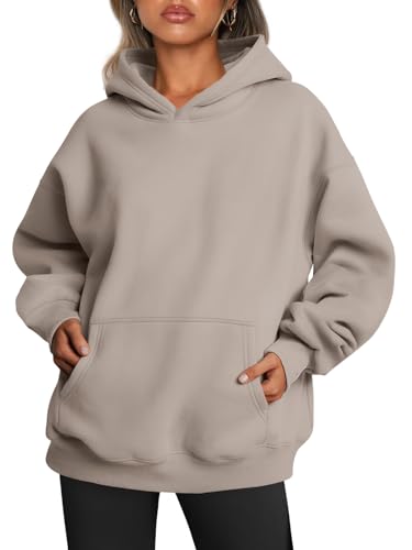 Trendy Queen Womens Oversized Hoodies Fleece Sweatshirts Fall Fas...