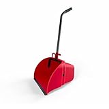 Pamex - Recogedor Industrial Gigante Profesional Mango Aluminio Plegable