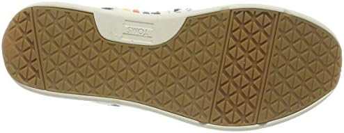 TOMS Womens Cabrillo Lace Up Sneakers Shoes Casual - White | Image 3