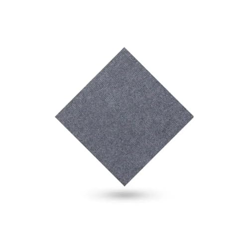 Dalles de Moquette Lot de 5 tapis antidérapants et auto-adhésifs, isolation phonique professionnelle, amovibles, for sol(Dark Grey)