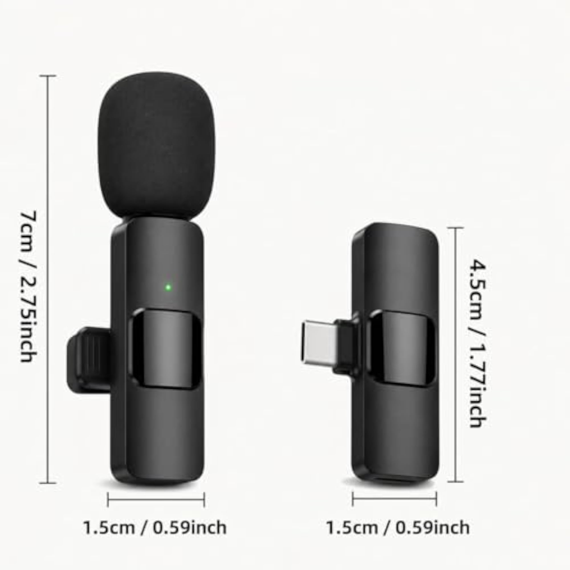 K8 Upgraded Wireless Lavalier Microphone