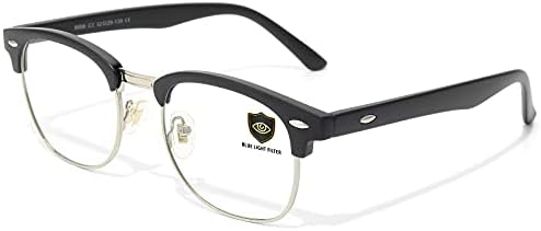 Livhò Blue Mild Blocking Glasses,Laptop Gaming Glasses, Anti Eyestrain/Filter Ray Lens, Sleep Higher for Ladies Males