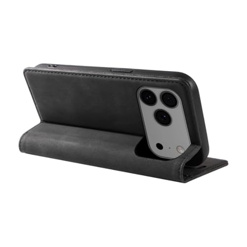 Étui portefeuille magnétique en cuir pour iPhone 11 Pro Max