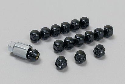 Amazon Mugen 無限 ホイールナット ロックセット テーパータイプ ショート ブラック 4穴車用 Xxb K1s0 Bl ナット 車 バイク
