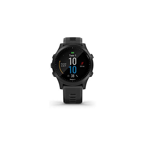 Garmin Forerunner 945, Premium GPS Running/Triathlon Smartwatch with Music, Black – 010-02063-00