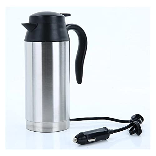 Tetera eléctrica para auto acero doble capa 750ML