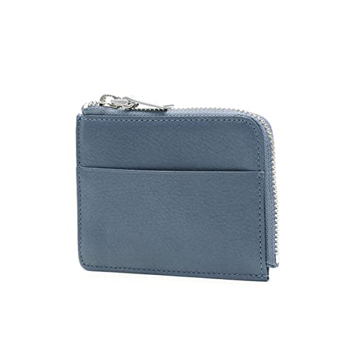 [アニアリ] Shrink Leather コインケース 07-20014 ネイビーグレー