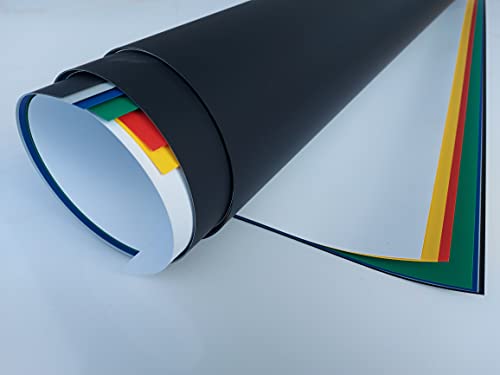 Foglio Rigido in PVC 1300 x 1000 x 0,3 mm Vasta Gamma di Colori Alt-intech® (Verde) Foglio Rigido in PVC 1300 x 1000 x 0,3 mm Vasta Gamma di Colori Alt-intech® (Verde)