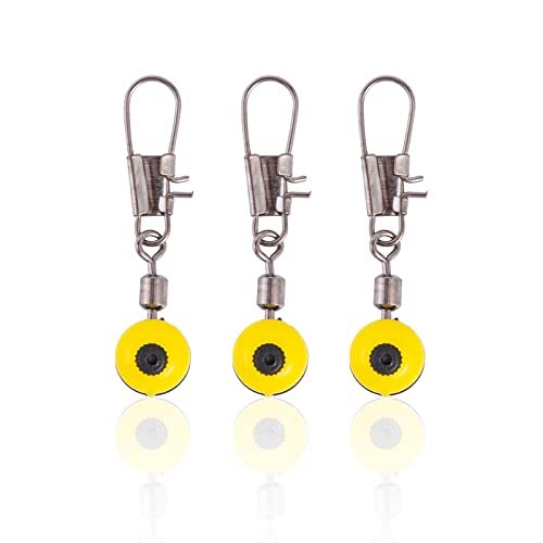 Goture 50Pcs Stainless Snap Swivel Fishing Tackle Accessories With Quick Connect Fishing Lures Sea Fishing Space Bean Connector Premium Fishing Gear Equipment Red #TOP7