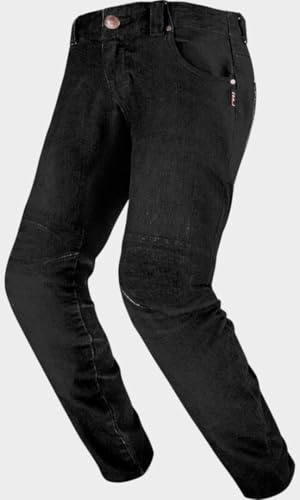Jeans de moto pour femmes LS2 Bradford pantalon denim noir M pour virées urbaines