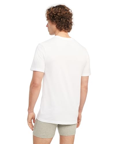 Tommy Hilfiger Men's Undershirts 3 Pack Cotton Classics Slim Fit Crew T-Shirt4