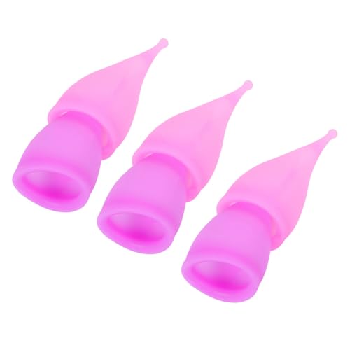 MALUGOGO Copas menstruales de silicona cómodas de 30 ml de capacidad para mujeres, 6 unidades, a prueba de fugas, higiene femenina, almohadillas suaves alternativas para dormir durante la noche y