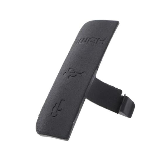 New USB/HDMI DC in/Video Out Rubber Door Bottom Cover Compatible for Canon EOS 1100D | Durable Replacement for Port Protection | Easy Installation-image-4