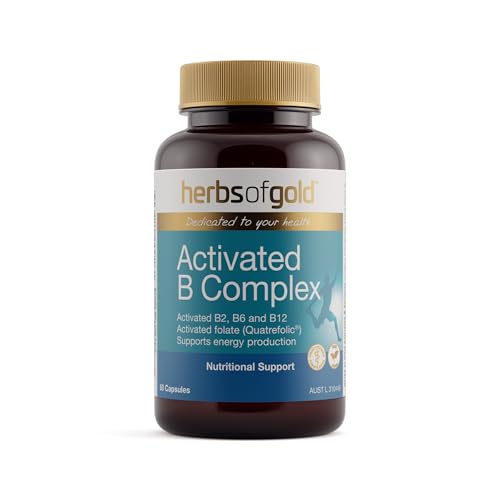 Herbs of Gold Activated B Complex - 60 Capsules